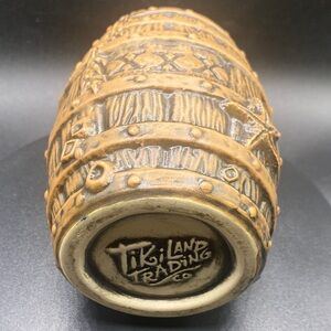 TikiLand Trading Co. Brown Barrel Mug